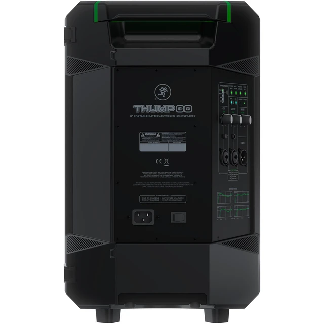 Alt view image 6 of 7 - Mackie Thump Go 8" Portable Battery-Powered Loudspeaker