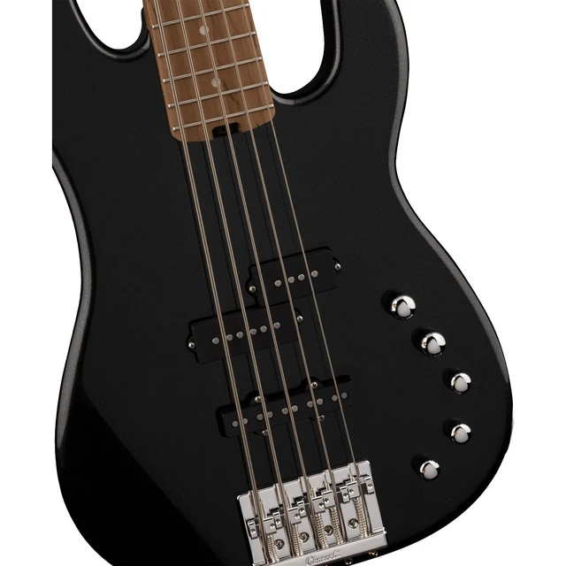 Alt view image 4 of 7 - Charvel Pro-Mod San Dimas Bass PJ V 5-String - Metallic Black