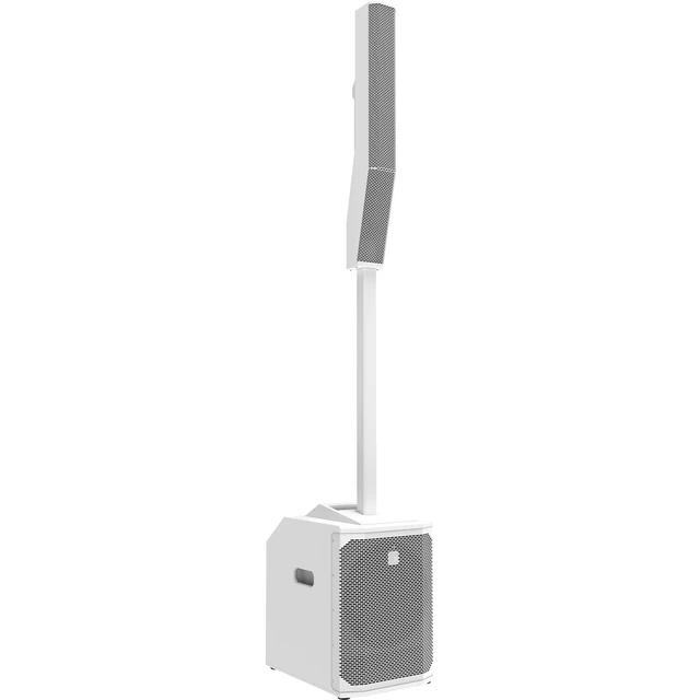 Alt view image 2 of 7 - (2) Electro-Voice Evolve 50M Powered Speaker - White (Top Cover Included), (2) Yuusei LED DJ Lighting Set, (2) XLR Cables Bundle