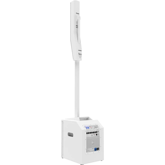 Alt view image 5 of 7 - (2) Electro-Voice Evolve 50M Powered Speaker - White (Top Cover Included), (2) Yuusei LED DJ Lighting Set, (2) XLR Cables Bundle