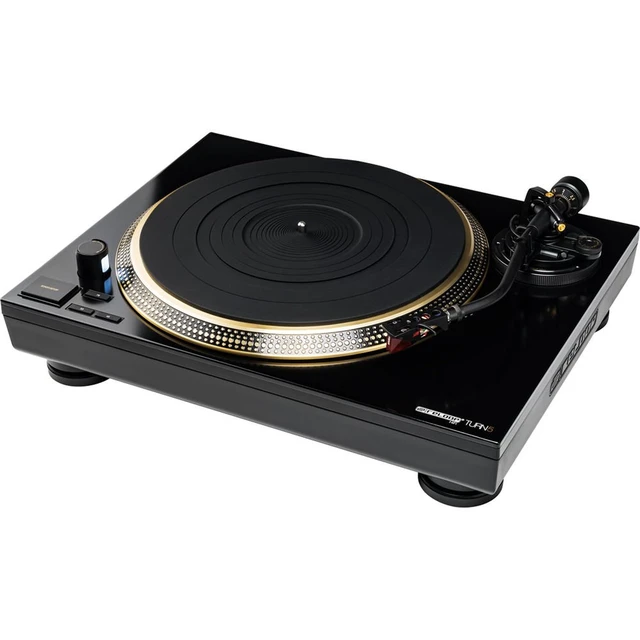 Alt view image 2 of 7 - ReLoop Turn5 Direct Drive HiFi Quartz Turntable, ProX T-TT Case Bundle