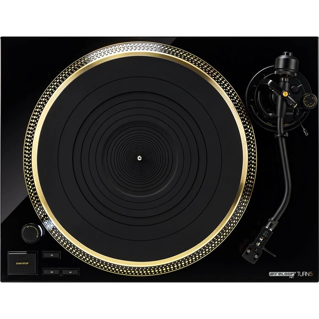 Alt view image 4 of 7 - ReLoop Turn5 Direct Drive HiFi Quartz Turntable, ProX T-TT Case Bundle
