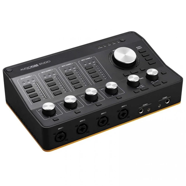 Alt view image 2 of 7 - Arturia AudioFuse Studio Audio Interface, AT2020, ATH-M30X, ErnieBall XLR, Presonus Eris3.5, (2) 1/4 Cables Bundle