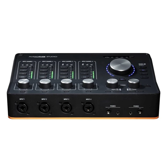 Alt view image 3 of 7 - Arturia AudioFuse Studio Audio Interface, AT2020, ATH-M30X, ErnieBall XLR, Presonus Eris3.5, (2) 1/4 Cables Bundle