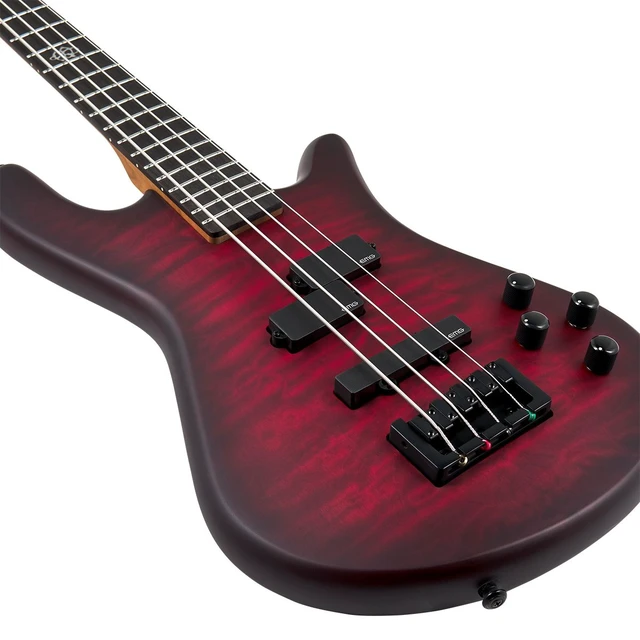 Alt view image 3 of 7 - Spector NS Pulse II 4 Bass Guitar - Black Cherry Matte