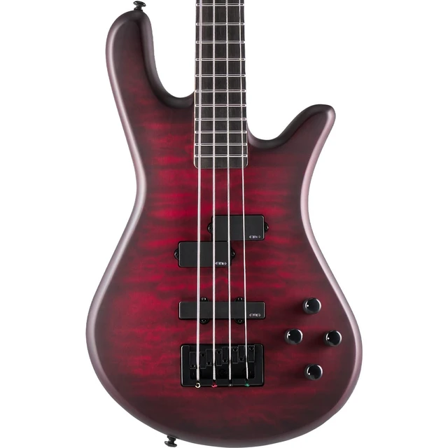 Alt view image 4 of 7 - Spector NS Pulse II 4 Bass Guitar - Black Cherry Matte