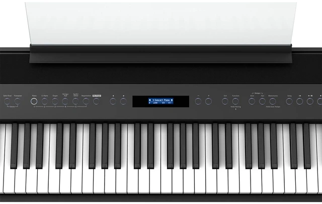 Alt view image 4 of 7 - Roland FP-60X Portable Digital Piano (Black), Sustain Pedal, Nektar NX-P, (2) ErnieBall Cables, Furman SS6B Bundle