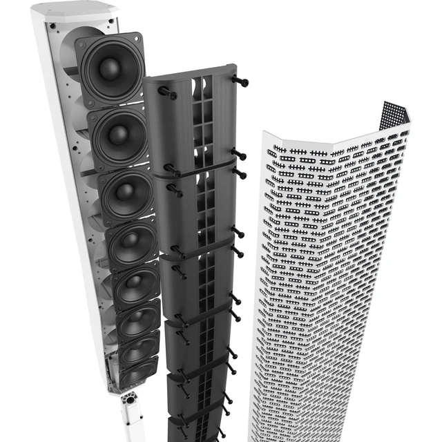 Alt view image 7 of 7 - Electro-Voice Evolve 50M Powered Column Speaker - White