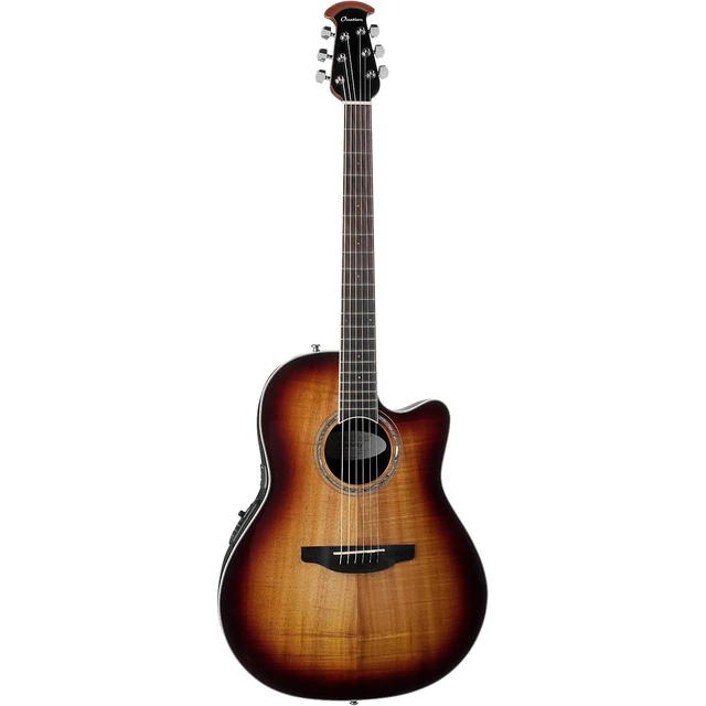 Alt view image 7 of 7 - Ovation CS28P-KOAB Celebrity Standard Plus Super Shallow Acoustic-Electric Guitar - Koa Burst