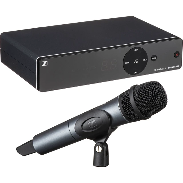 Alt view image 2 of 7 - Sennheiser XSW 1-835 Wireless Handheld Mic, XLR Cable, 1/4 Cable Bundle