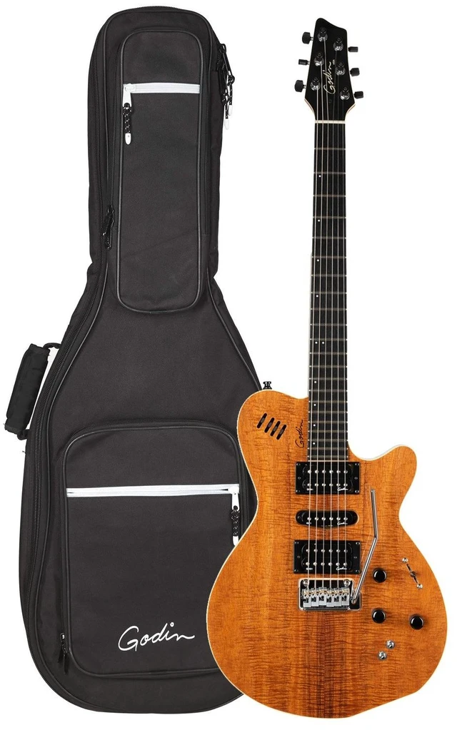 Main image of Godin (041497) xtSA Koa Extreme HG Electric Guitar - Natural