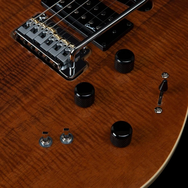 Alt view image 7 of 7 - Godin (041497) xtSA Koa Extreme HG Electric Guitar - Natural