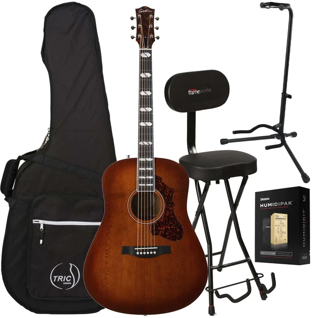 Main image of Godin (047918) Metropolis EQ Limited, Havana Burst, Gator GFW-GTR-SEAT, Gator GFW-GTR-1000, D'Addario Humidipak Bundle