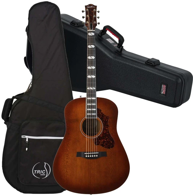 Main image of Godin (047918) Metropolis EQ Limited, Havana Burst, Gator Gator GTSA-GTRDREAD ATA Molded Case Bundle