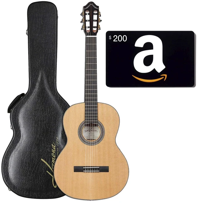 Main image of Kremona Artist Series Solea Classical Guitar, Amazon Gift Card $200.00 Bundle