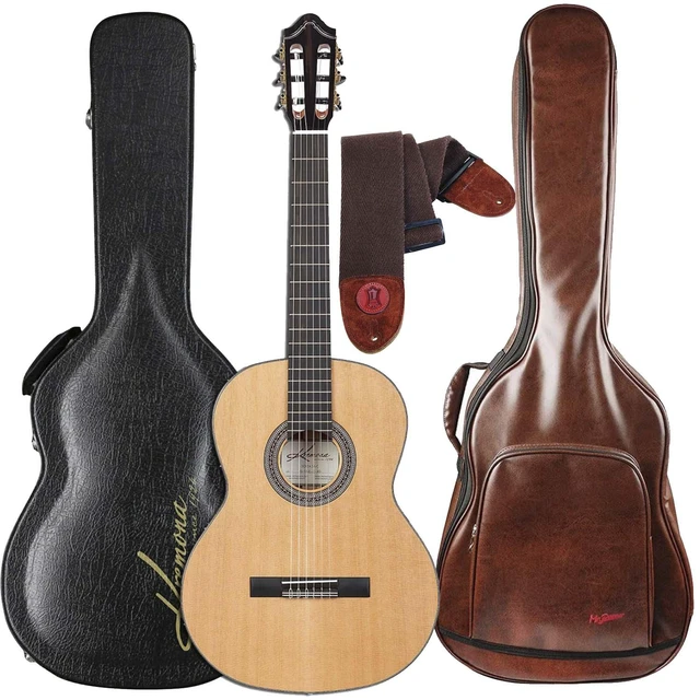 Main image of Kremona Artist Series Solea Classical Guitar, Levy's MSSC4-BRN, Mr.Power Guitar Guitar Bag Bundle