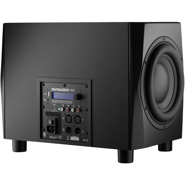 Alt view image 4 of 4 - (2) Dynaudio LYD 48 - 3-Way Speakers (Left/Right - White), Dynaudio 18S (Black) Powered Studio Subwoofer Bundle