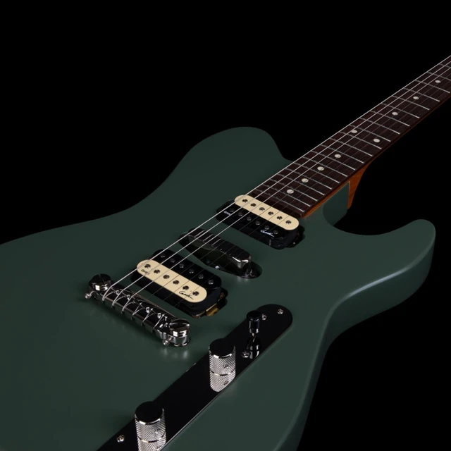 Alt view image 5 of 7 - Godin (050406) Radium Electric Guitar - Matte Green