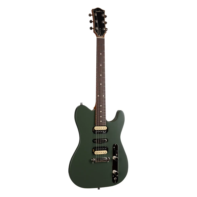 Alt view image 3 of 7 - Godin (050406) Radium Electric Guitar - Matte Green