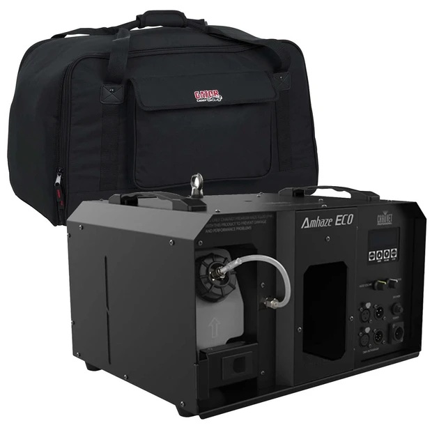 Alt view image 6 of 7 - Chauvet Pro Amhaze ECO Haze Machine, Gator GPA-TOTE12 Bundle
