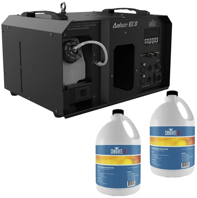 Alt view image 6 of 7 - Chauvet Pro Amhaze ECO Haze Machine, (2) Haze Gallons Bundle