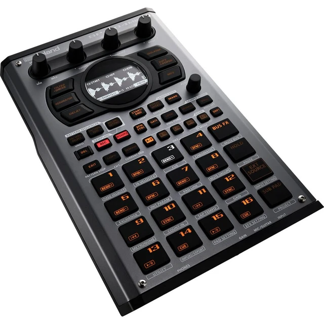 Alt view image 2 of 7 - Roland SP-404MKII Linear Wave Sampler, G-MIXERBAG1515, (2) 1/4 Cables Bundle