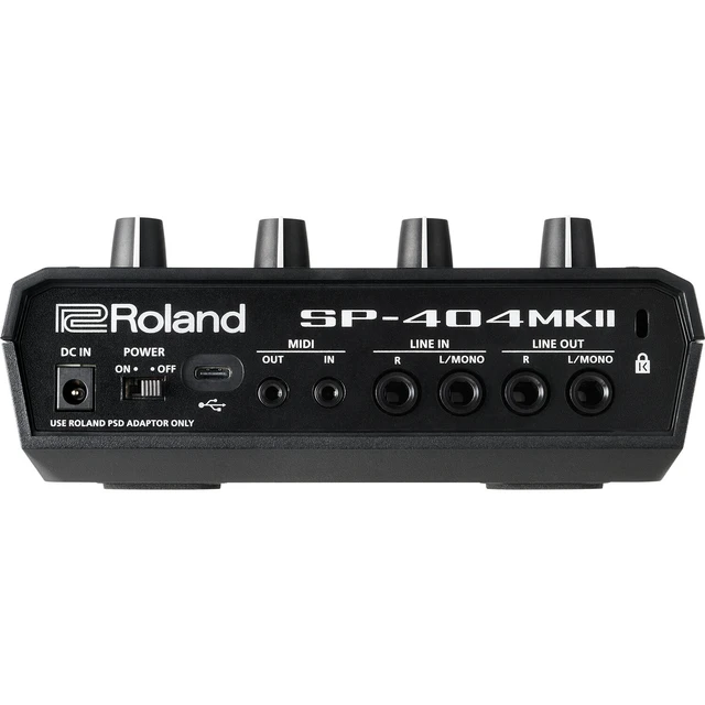 Alt view image 4 of 7 - Roland SP-404MKII Linear Wave Sampler, G-MIXERBAG1515, (2) 1/4 Cables Bundle