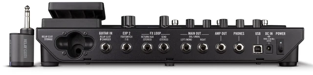 Alt view image 5 of 7 - Line 6 POD Go Wireless Multi-Effects, UL Listed 9V AC/DC Power Adapter, Ernie Ball Cable Bundle