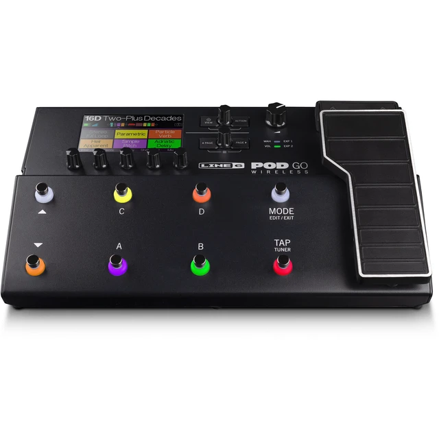 Alt view image 3 of 7 - Line 6 POD Go Wireless Multi-Effects, Line 6 POD Go Shoulder Bag Bundle