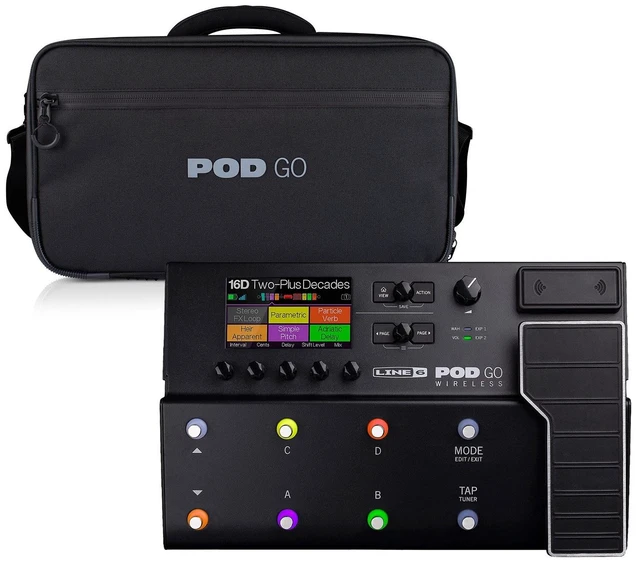 Main image of Line 6 POD Go Wireless Multi-Effects, Line 6 POD Go Shoulder Bag Bundle