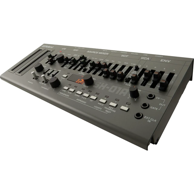 Alt view image 3 of 7 - Roland SH-01A Boutique Series Synthesizer with Sequencer, (2) EnieBall 1/4 cables, (2) Midi Cables Bundle