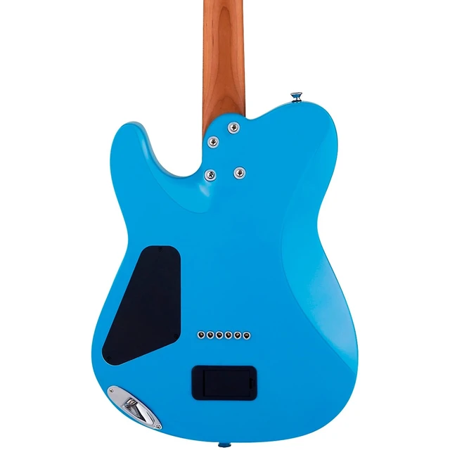 Alt view image 4 of 7 - Charvel Pro-Mod So-Cal Style 2 24 HT HH Robins Egg Blue, Gator GC-ELECTRIC-A Case, ErnieBall Cable Bundle