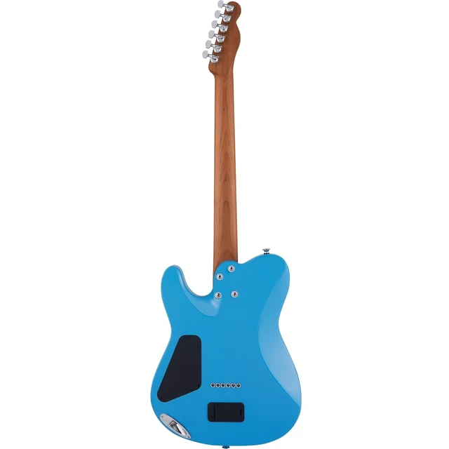 Alt view image 5 of 7 - Charvel Pro-Mod So-Cal Style 2 24 HT HH Robins Egg Blue, Gator GC-ELECTRIC-A Case, ErnieBall Cable Bundle