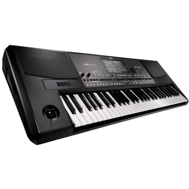 Alt view image 2 of 5 - Korg Pa600 Professional 61-Key Keyboard with Speakers, Gator GKB-61 Bag, (2) 1/4 Cables Bundle
