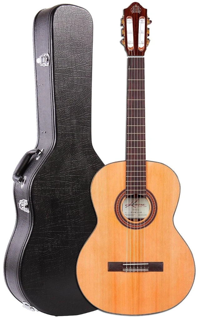 Main image of Kremona Fiesta FC Classical Acoustic Guitar Natural w/ Hard Case
