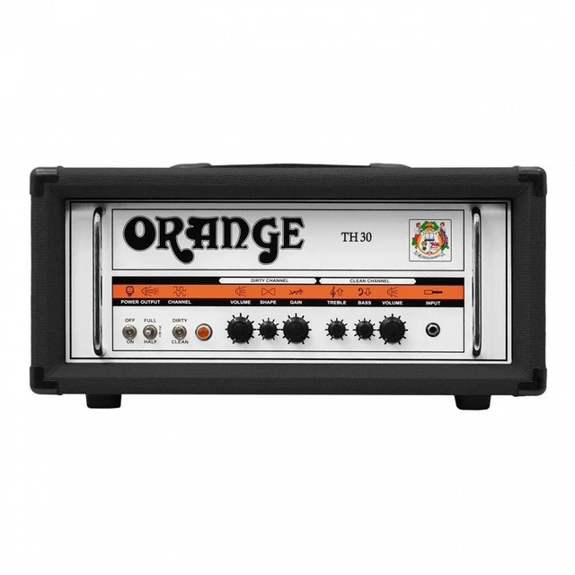 Alt view image 6 of 7 - Orange TH30H 30-watt 2-channel Tube Head (Black)