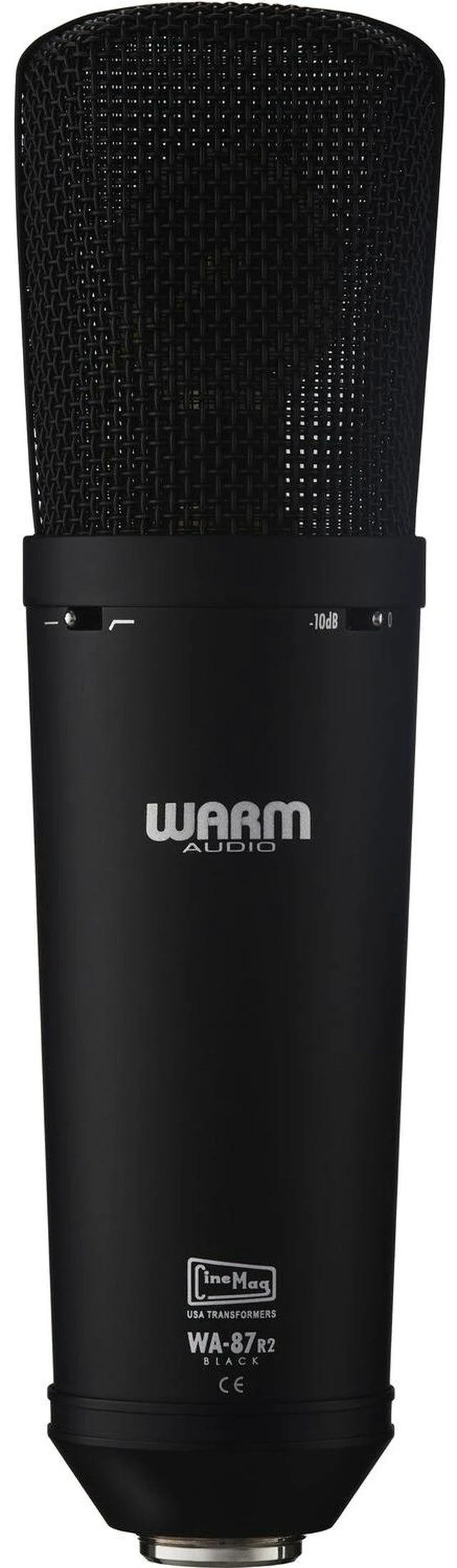 Alt view image 3 of 7 - Warm Audio WA87 R2 Condenser Microphone (Black), Amazon Gift Card $30.00 Bundle