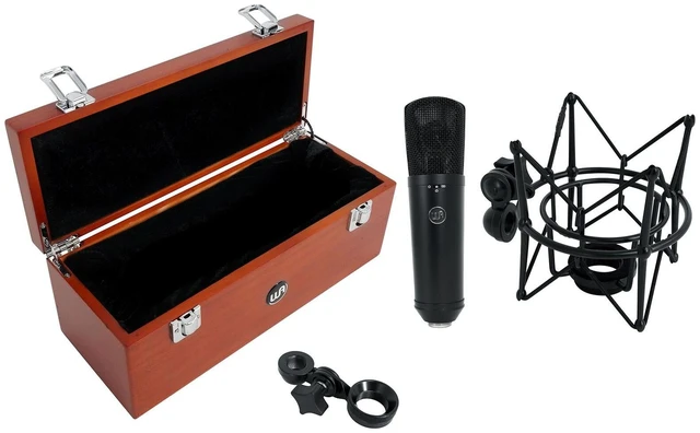 Alt view image 7 of 7 - Warm Audio WA87 R2 Condenser Microphone (Black), Amazon Gift Card $30.00 Bundle