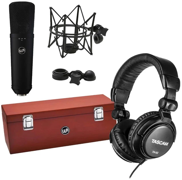 Main image of Warm Audio WA87 R2 Condenser Microphone (Black), Presonus HD9 Bundle