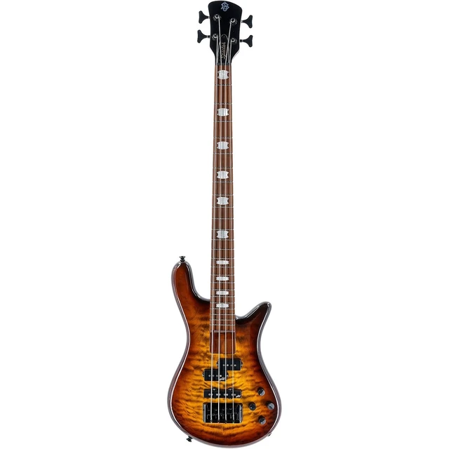Alt view image 2 of 7 - Spector EuroBolt 4 Bass Guitar Tobacco Sunburst Gloss, Fender Rumble 25 v3 Amp, ErnieBall Cable, (2) Ernie Ball 2832 Bundle