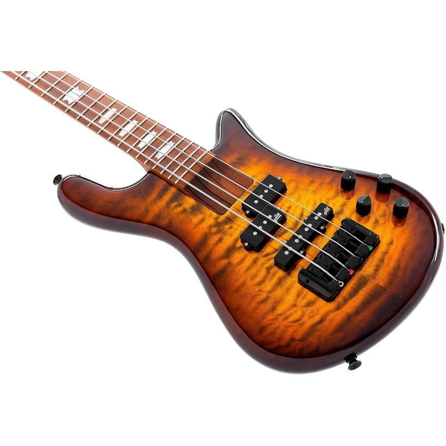Alt view image 3 of 7 - Spector EuroBolt 4 Bass Guitar Tobacco Sunburst Gloss, Fender Rumble 25 v3 Amp, ErnieBall Cable, (2) Ernie Ball 2832 Bundle