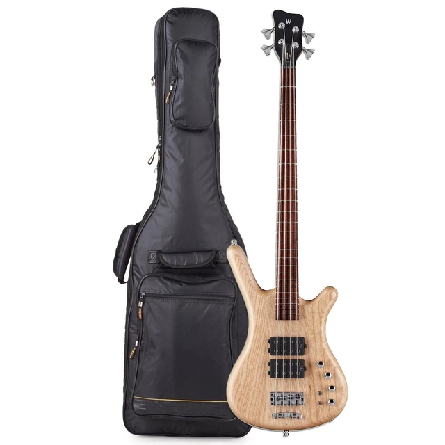 Alt view image 7 of 7 - Warwick Pro Series Corvette $$-4 String - Natural Transparent Satin