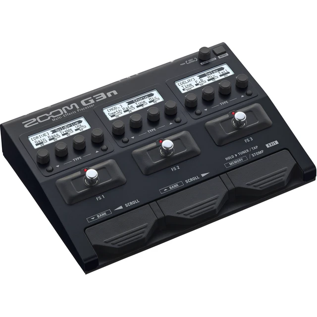 Alt view image 2 of 4 - Zoom G3n Multi-Effects Processor, Tascam TH02 Headphones Bundle