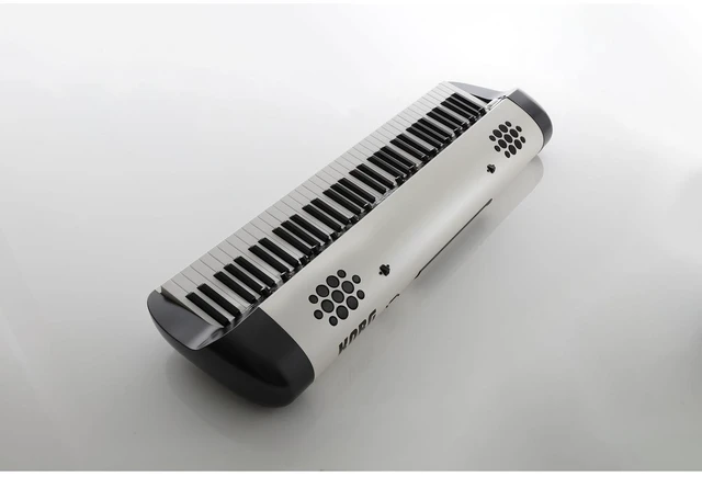 Alt view image 4 of 7 - Korg SV-2SP 73-Key Stage Piano w/ Speakers (Creme) (Korg DS-2H Included), Mackie Thump12A, Speaker Stand, Keyboard Stand, Bench,Gator GKB-76 Bag, Nektar NX-P, (4) 1/4 Cables Bundle