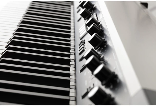 Alt view image 6 of 7 - Korg SV-2SP 73-Key Stage Piano w/ Speakers (Creme) (Korg DS-2H Included), Mackie Thump12A, Speaker Stand, Keyboard Stand, Bench,Gator GKB-76 Bag, Nektar NX-P, (4) 1/4 Cables Bundle