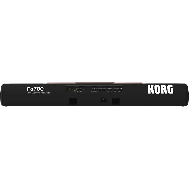 Alt view image 6 of 7 - Korg Pa700 61-key Arranger Workstation, Keyboard Stand, Bench, Dust Cover, Tascam TH02, Gator GKB-76 Case Bundle