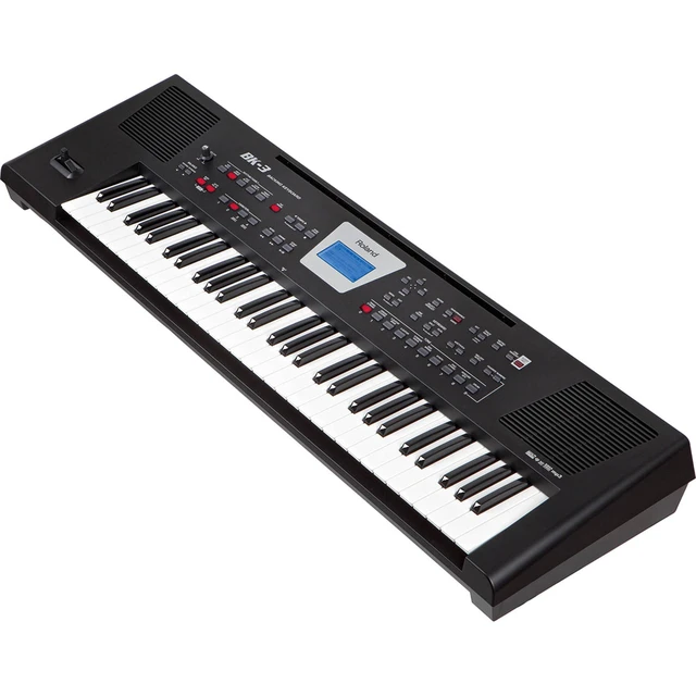 Alt view image 3 of 7 - Roland BK-3 Backing Keyboard (Black), Keyboard Stand, Bench, Sustain Pedal, Nektar NX-P, (2) 1/4 Cables, (2) Midi Cables Bundle