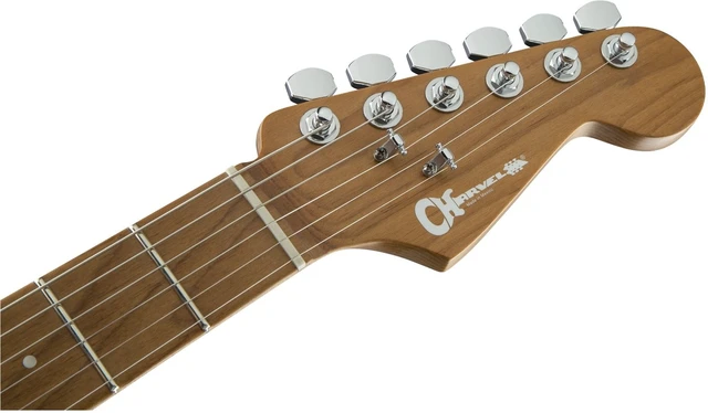 Alt view image 6 of 7 - Charvel Pro-Mod DK24 HSS 2pt cm - Satin Shell Pink, (2) Ernie Ball 2221 Strings, Gator GTR-1000 Stand, (2) Ernie Ball 10FT Cables Bundle