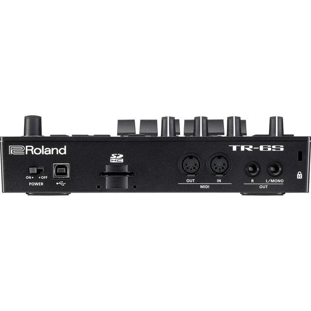 Alt view image 5 of 7 - Roland AIRA TR-6S Rhythm Performer, SD Card 32GB, (4) 1/4 Cables, (2) Midi Cables, Tascam TH02 Headphones Bundle