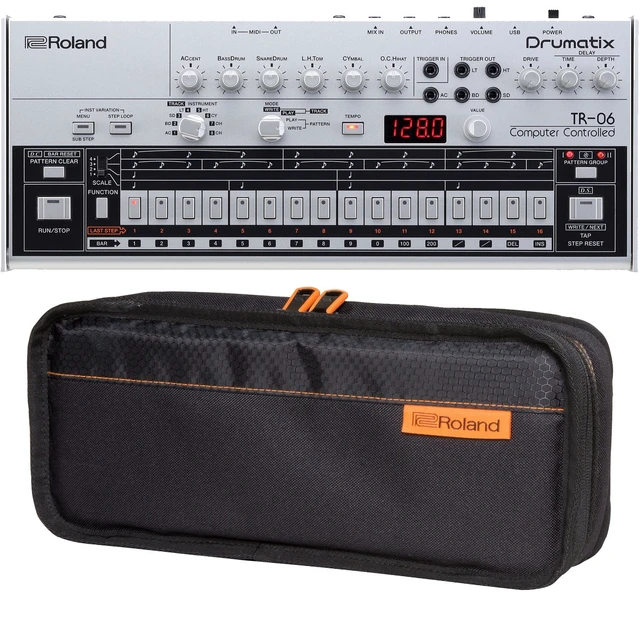 Main image of ROLAND BOUTIQUE TR-06 DRUMATIX, Roland CB-BRB1 Carry Bag Bundle